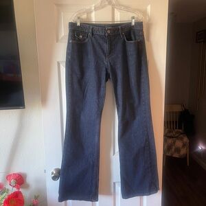 Banana Republic Indigo Wide Leg Jeans